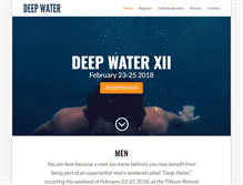 Tablet Screenshot of deepwatermen.com